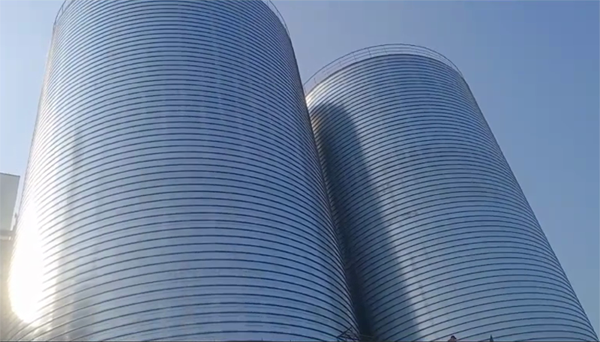 贵州2座混凝土高架卷板仓